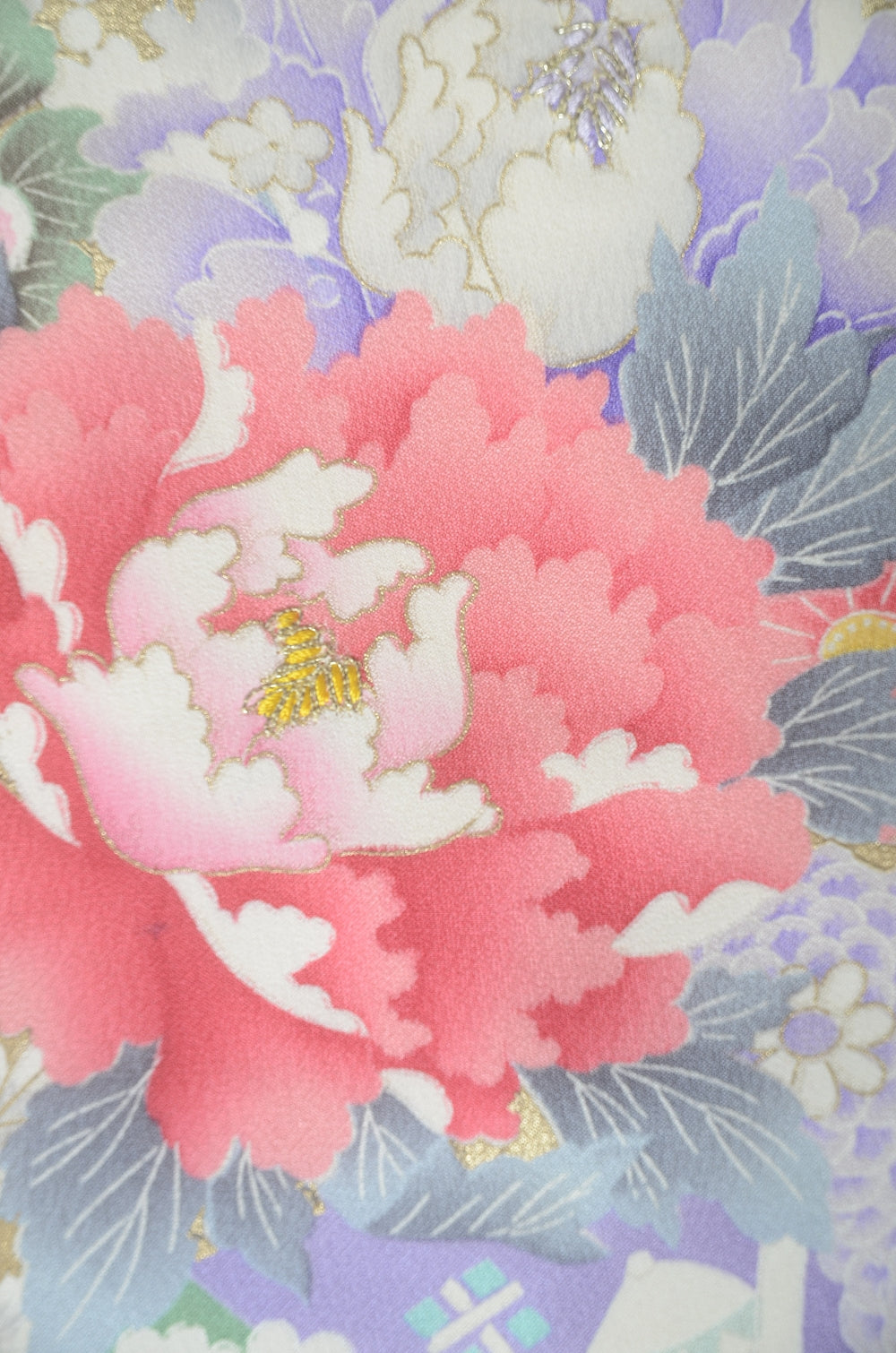 Long-sleeved kimono 6 items set / Furisode / FK#1-762