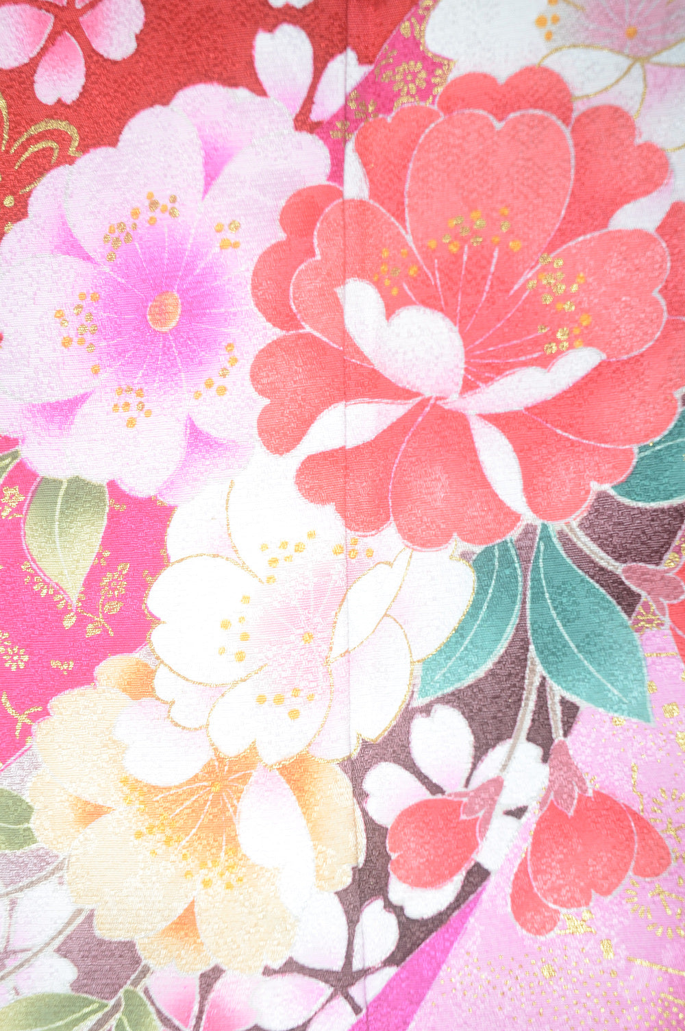 Long-sleeved kimono 6 items set / Furisode / FK#1-574