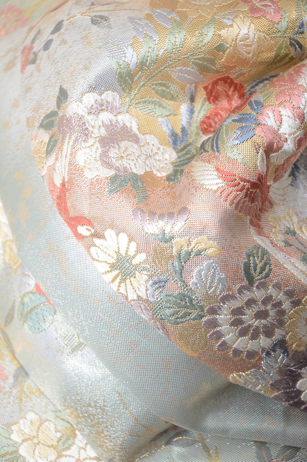 Long-sleeved kimono 6 items set / Furisode / FK#1-575
