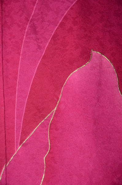 Long-sleeved kimono 6 items set / Furisode / FK#1-764