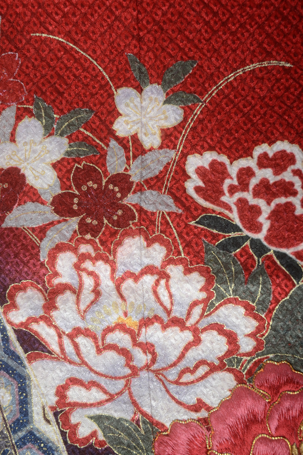 Long-sleeved kimono 6 items set / Furisode / FK#1-577