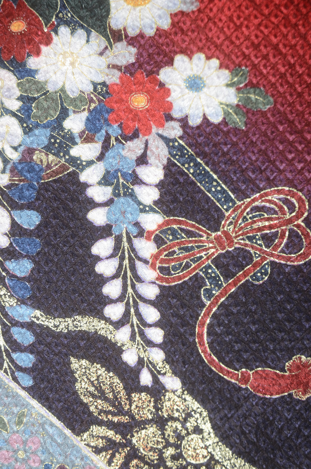 Long-sleeved kimono 6 items set / Furisode / FK#1-577