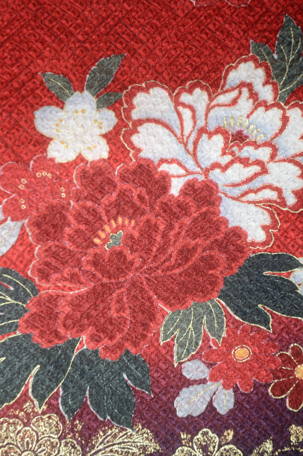 Long-sleeved kimono 6 items set / Furisode / FK#1-577