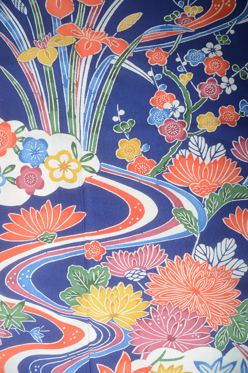 Long-sleeved kimono 6 items set / Furisode / FK#1-578