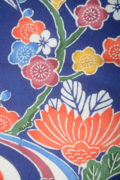 Long-sleeved kimono 6 items set / Furisode / FK#1-578
