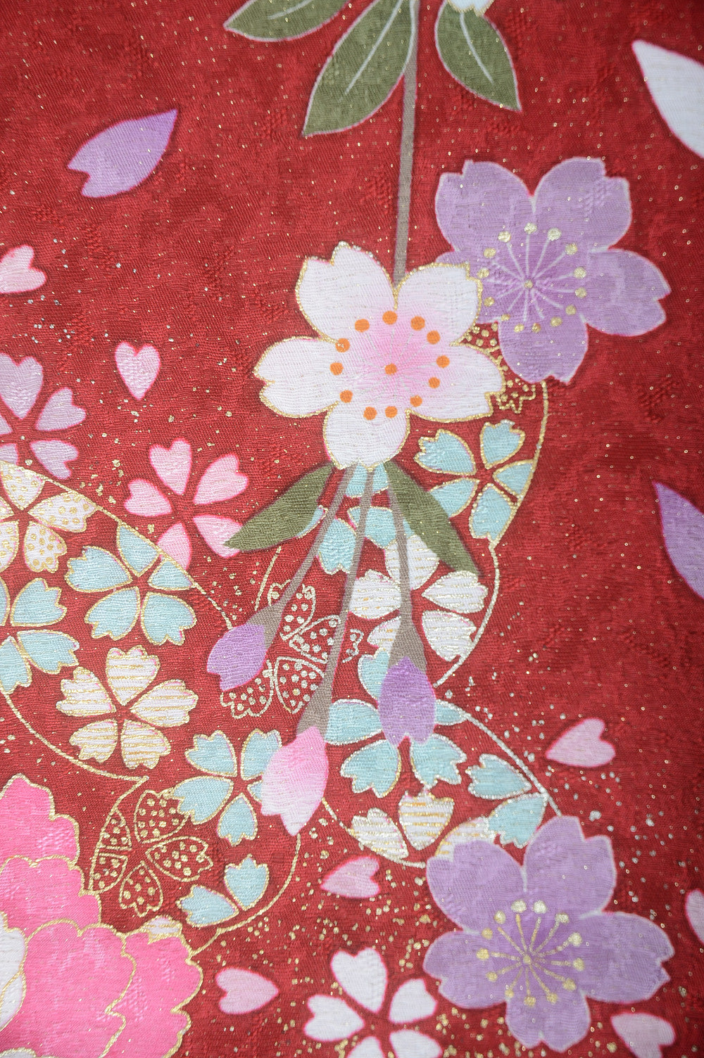 Long-sleeved kimono 6 items set / Furisode / FK#1-579