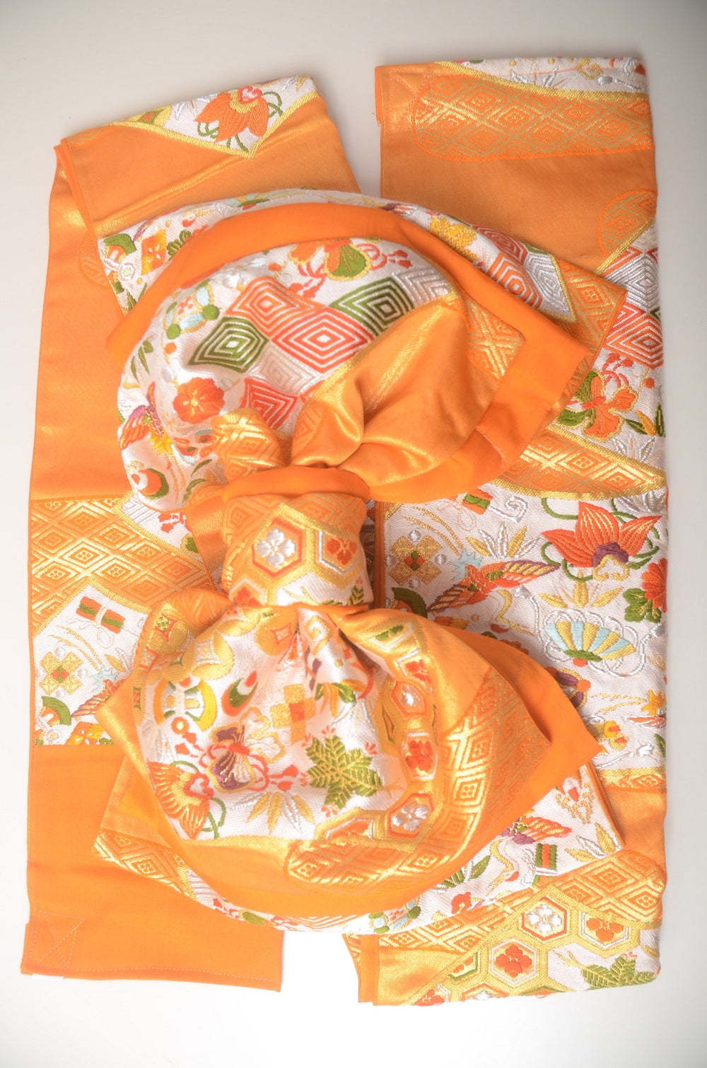 Long-sleeved kimono 6 items set / Furisode / FK#1-768