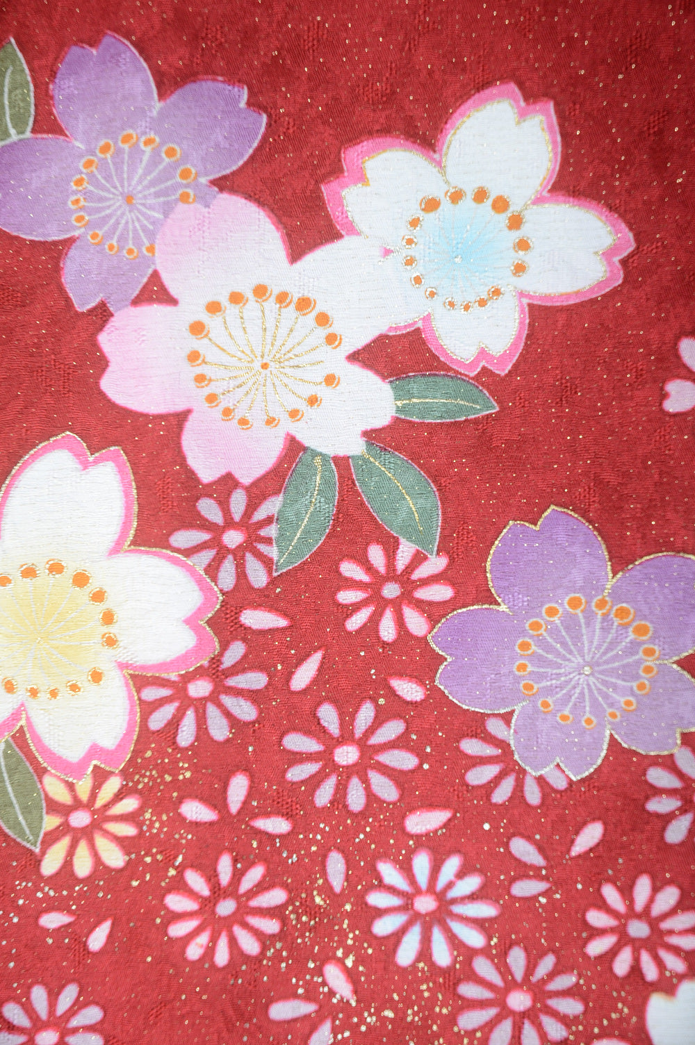 Long-sleeved kimono 6 items set / Furisode / FK#1-579