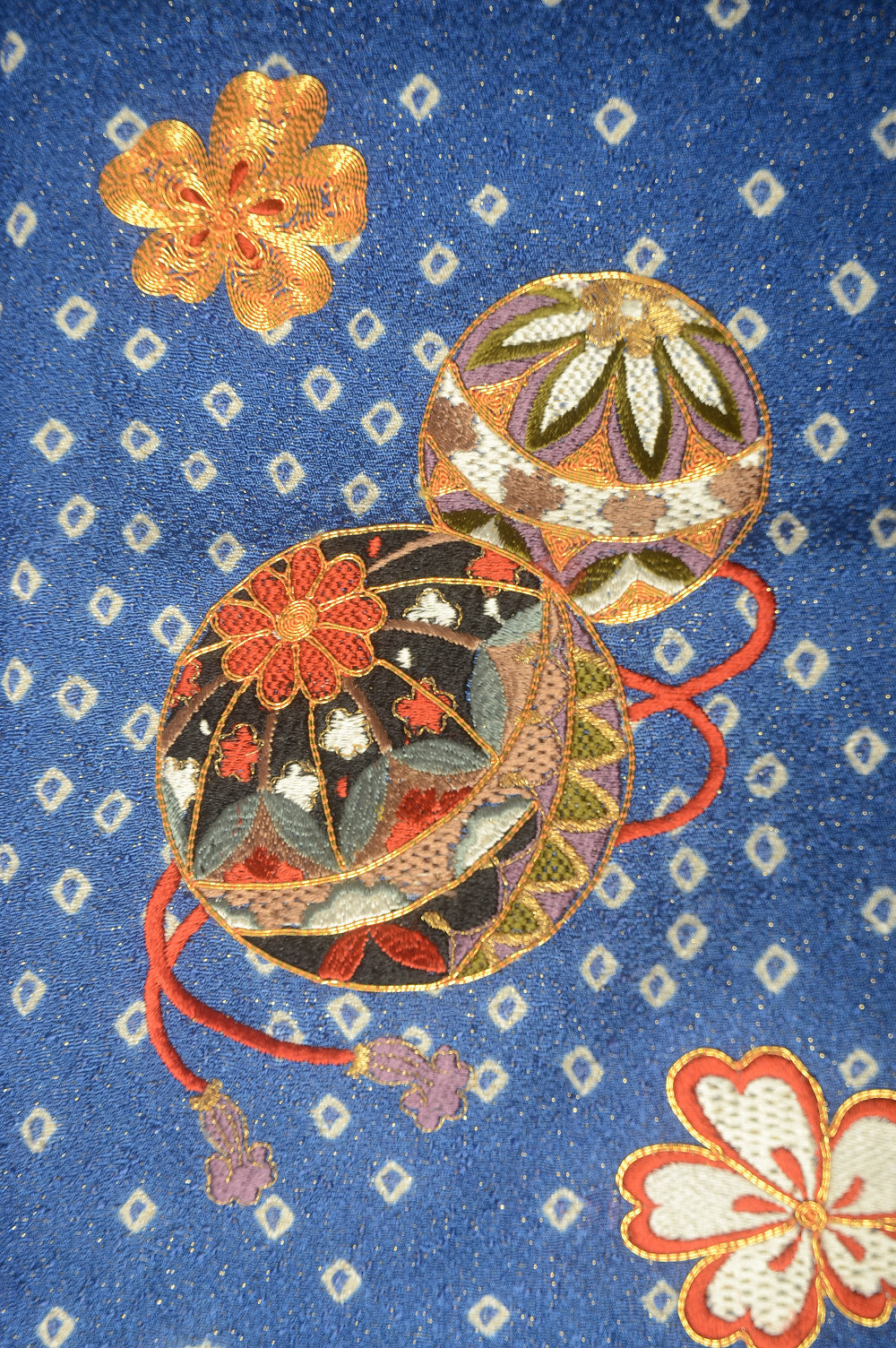 Long-sleeved kimono 6 items set / Furisode / FK#1-580