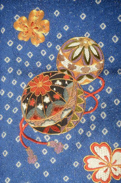 Long-sleeved kimono 6 items set / Furisode / FK#1-580