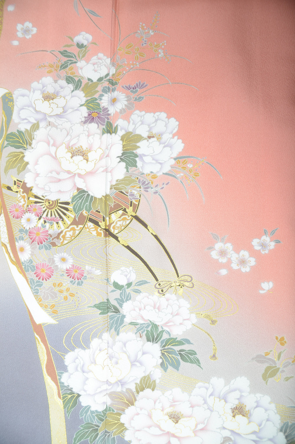 Long-sleeved kimono 6 items set / Furisode / FK#1-581