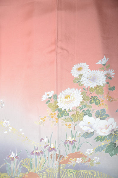 Long-sleeved kimono 6 items set / Furisode / FK#1-581