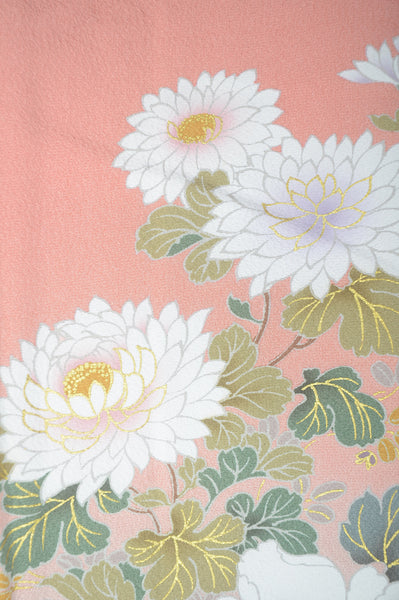 Long-sleeved kimono 6 items set / Furisode / FK#1-581