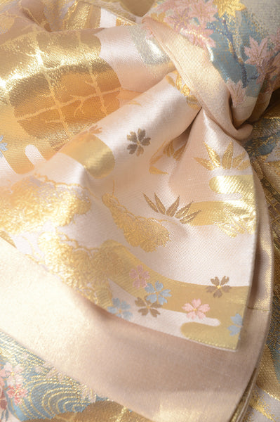 Long-sleeved kimono 6 items set / Furisode / FK#1-581