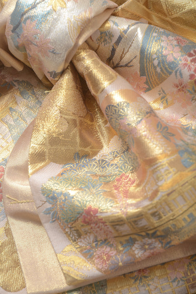 Long-sleeved kimono 6 items set / Furisode / FK#1-581