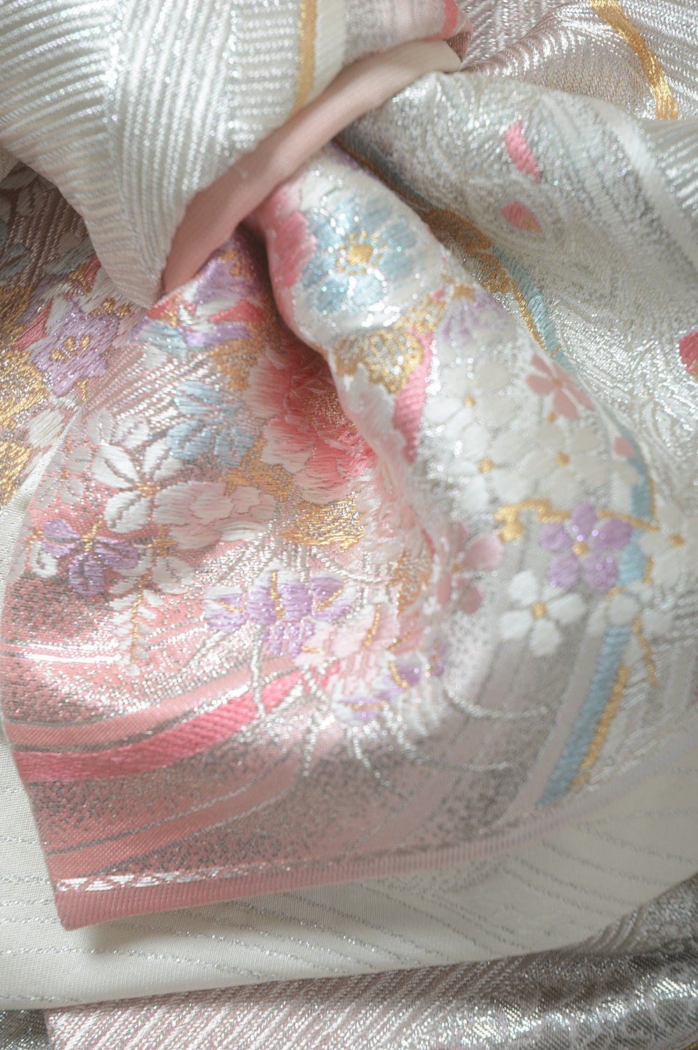 Long-sleeved kimono 6 items set / Furisode / FK#1-586
