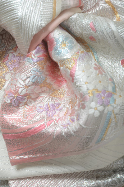 Long-sleeved kimono 6 items set / Furisode / FK#1-586