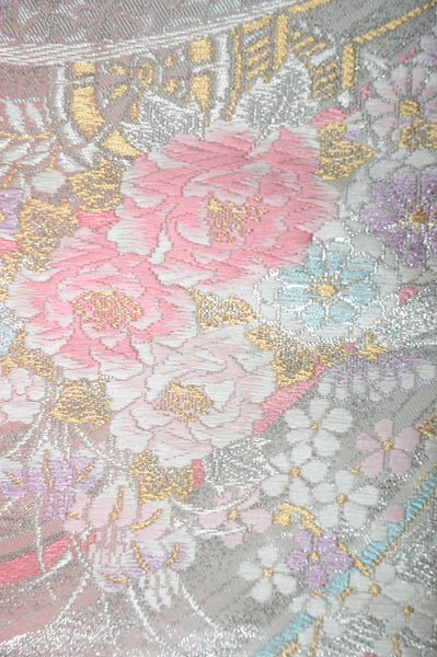 Long-sleeved kimono 6 items set / Furisode / FK#1-586