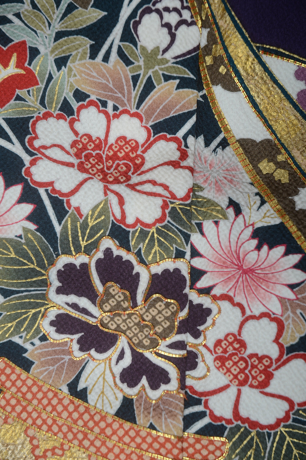 Long-sleeved kimono 6 items set / Furisode / FK#1-587