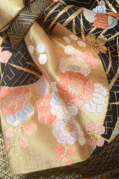 Long-sleeved kimono 6 items set / Furisode / FK#1-588