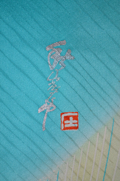 Long-sleeved kimono 6 items set / Furisode / FK#1-589