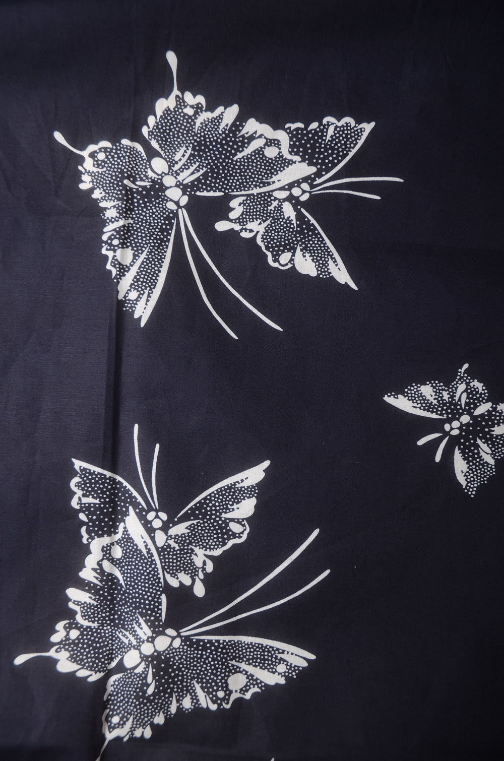 Yukata for indoor use /butterfiy:YB331-indigo