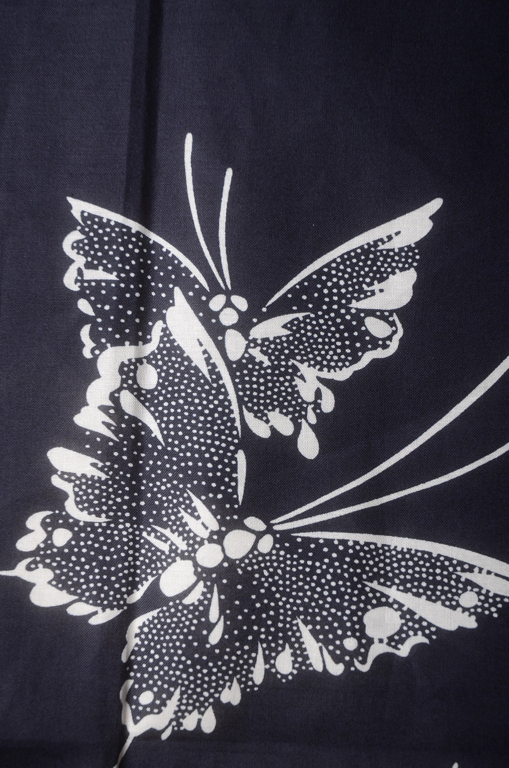 Yukata for indoor use /butterfiy:YB331-indigo
