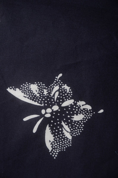 Yukata for indoor use /butterfiy:YB331-indigo