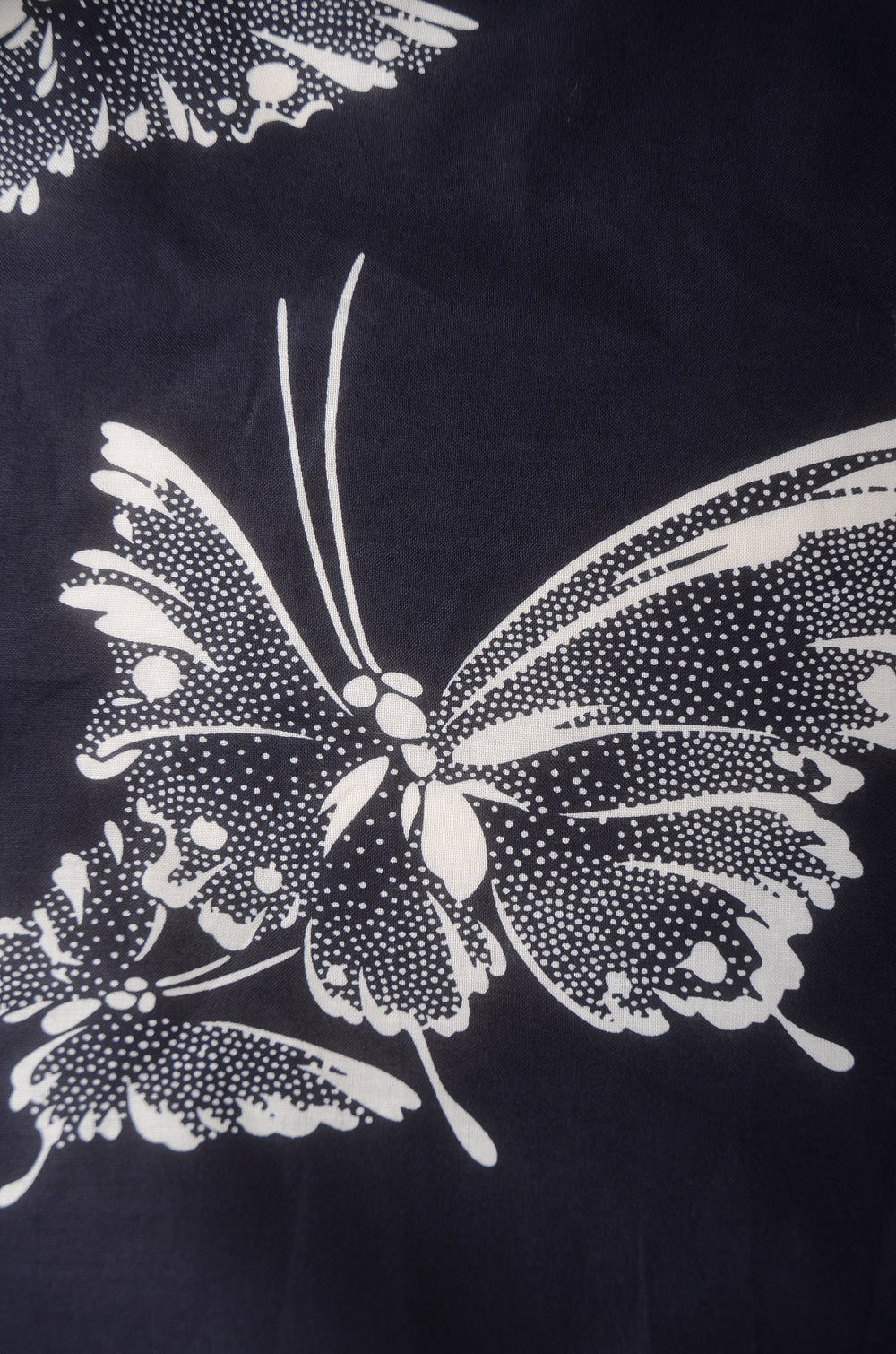 Yukata for indoor use /butterfiy:YB331-indigo