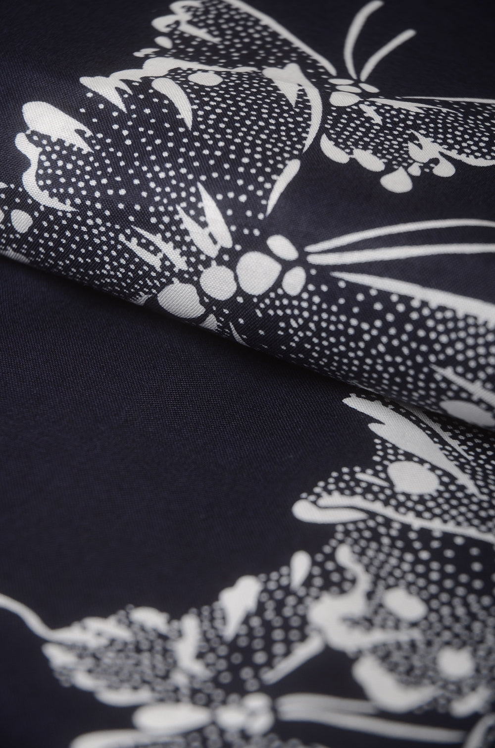 Yukata for indoor use /butterfiy:YB331-indigo