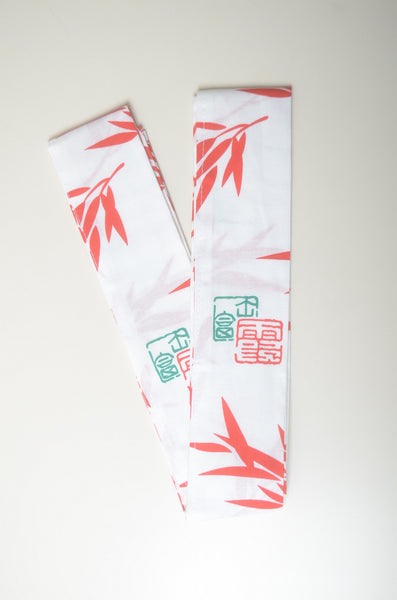 Yukata for indoor use /sasani hanko:YB402-white