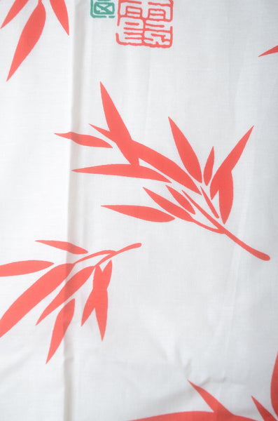 Yukata for indoor use /sasani hanko:YB402-white