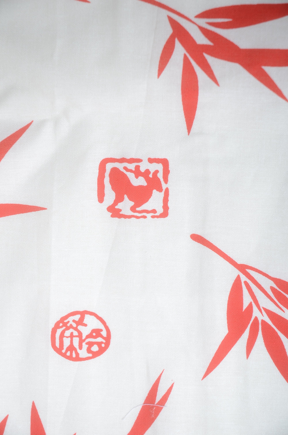 Yukata for indoor use /sasani hanko:YB402-white