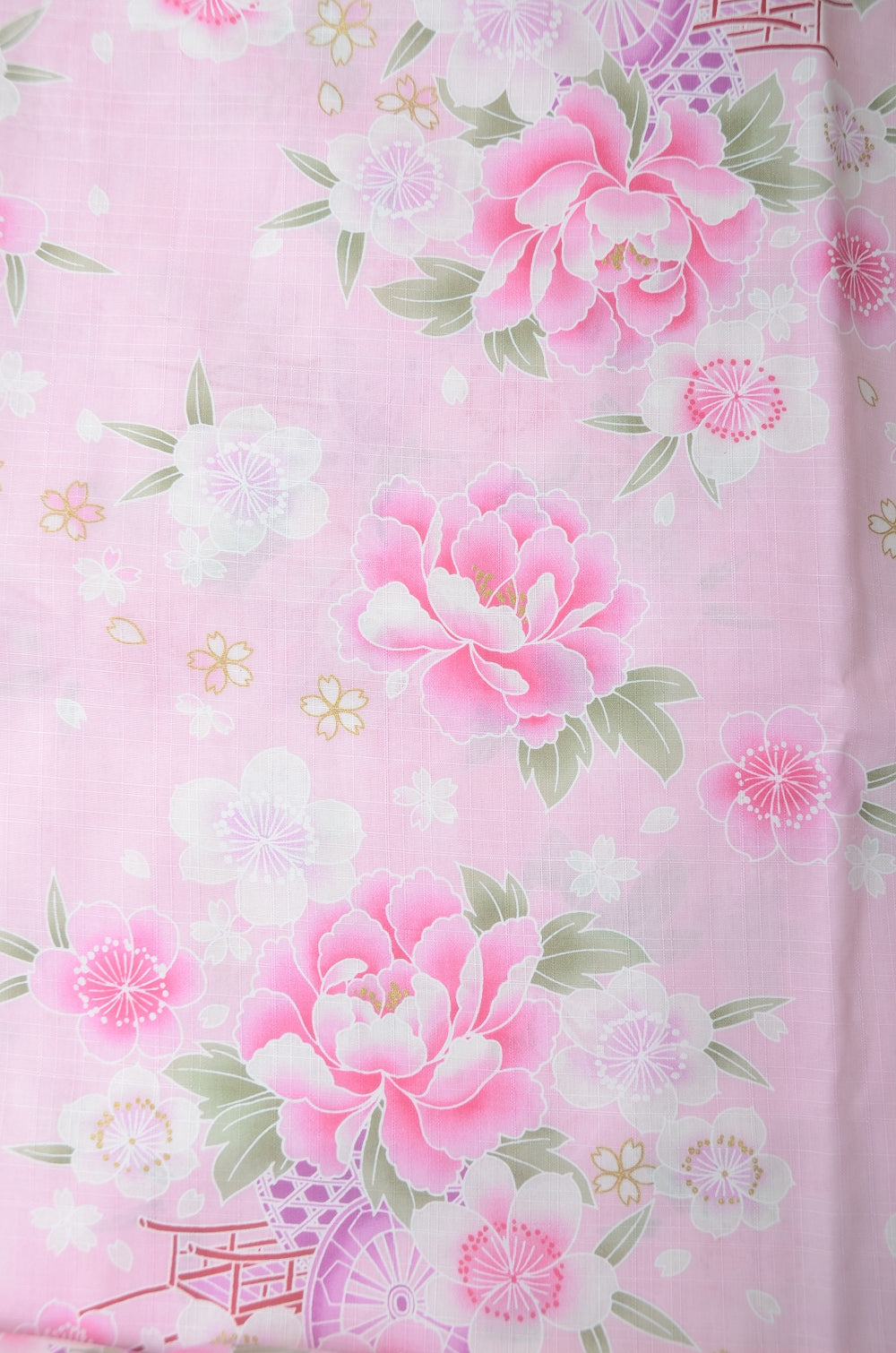 Yukata for indoor use /flower:YB1551-A-pink