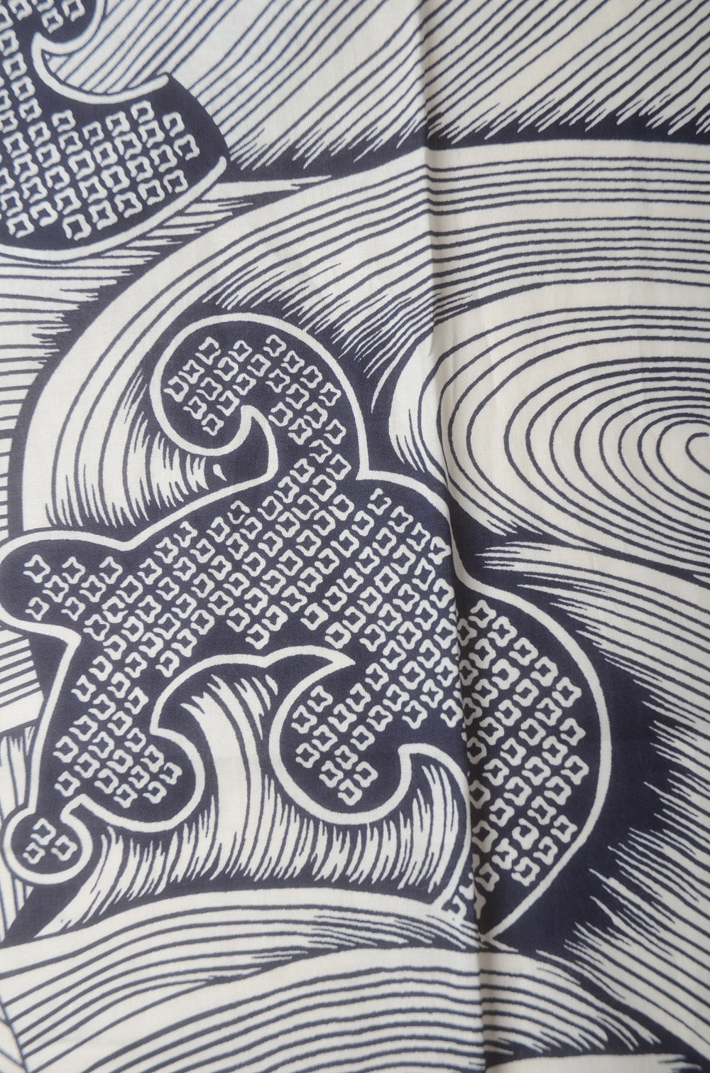 Men Yukata for indoor use /wave :YA261