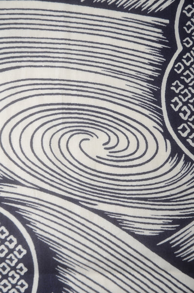 Men Yukata for indoor use /wave :YA261