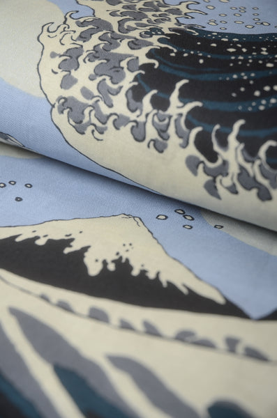 Men Yukata for indoor use /big wave:YB436