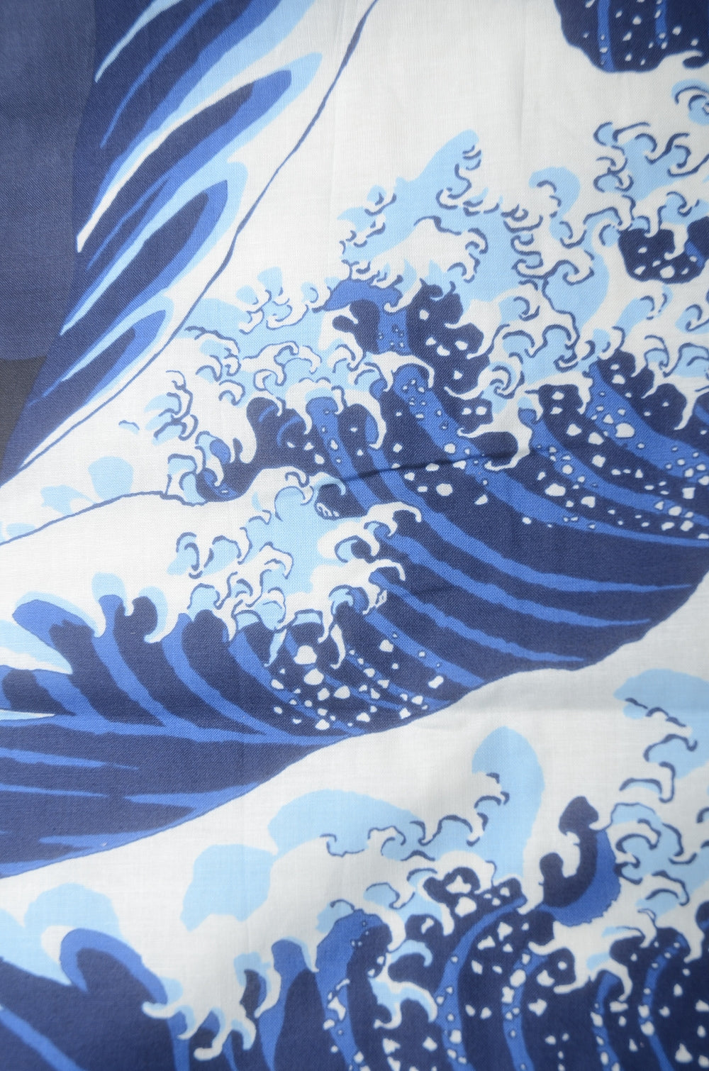 Men Yukata for indoor use /mount Fuji&wave:YB536