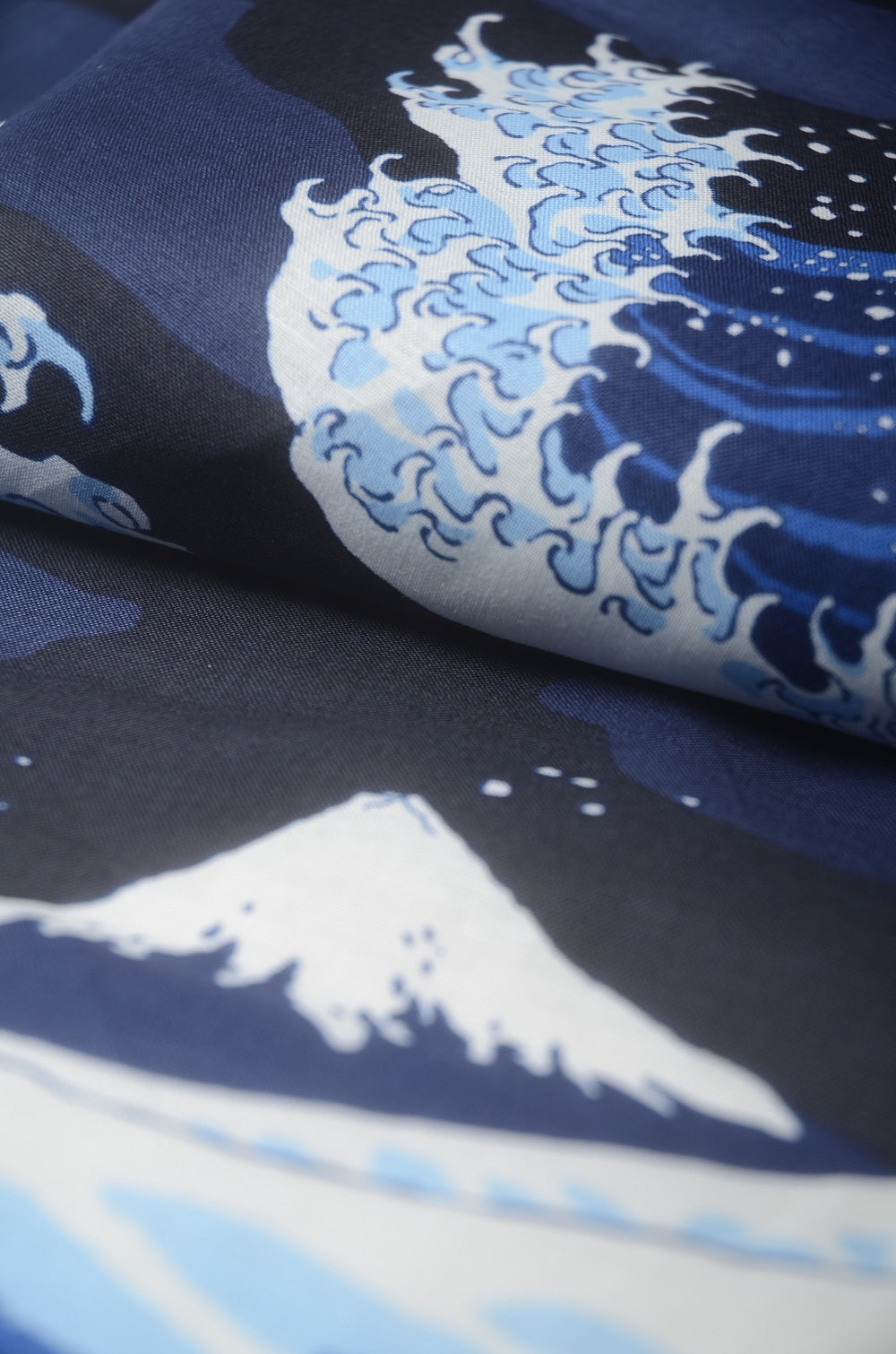 Men Yukata for indoor use /mount Fuji&wave:YB536