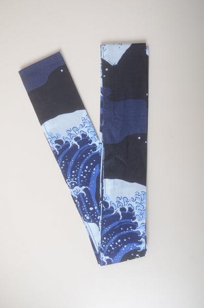 Men Yukata for indoor use /mount Fuji&wave:YB536