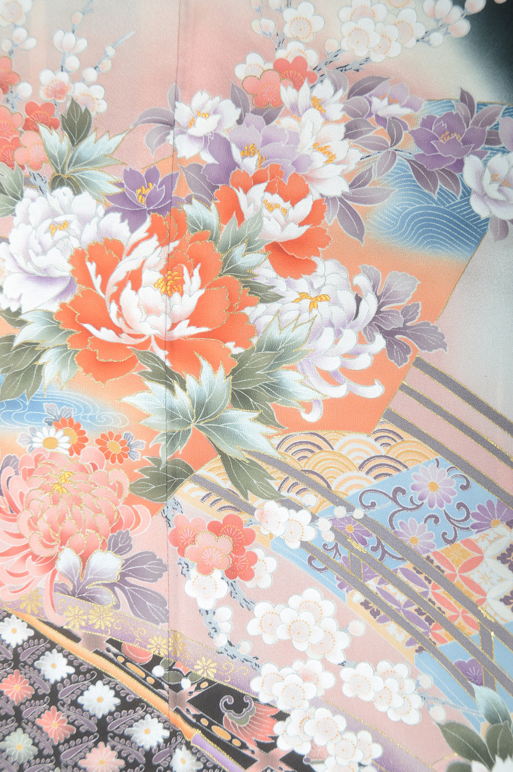 Japanese kimono 6 items set / BK#620