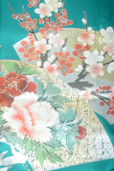Long-sleeved kimono 6 items set / Furisode / FK#1-529