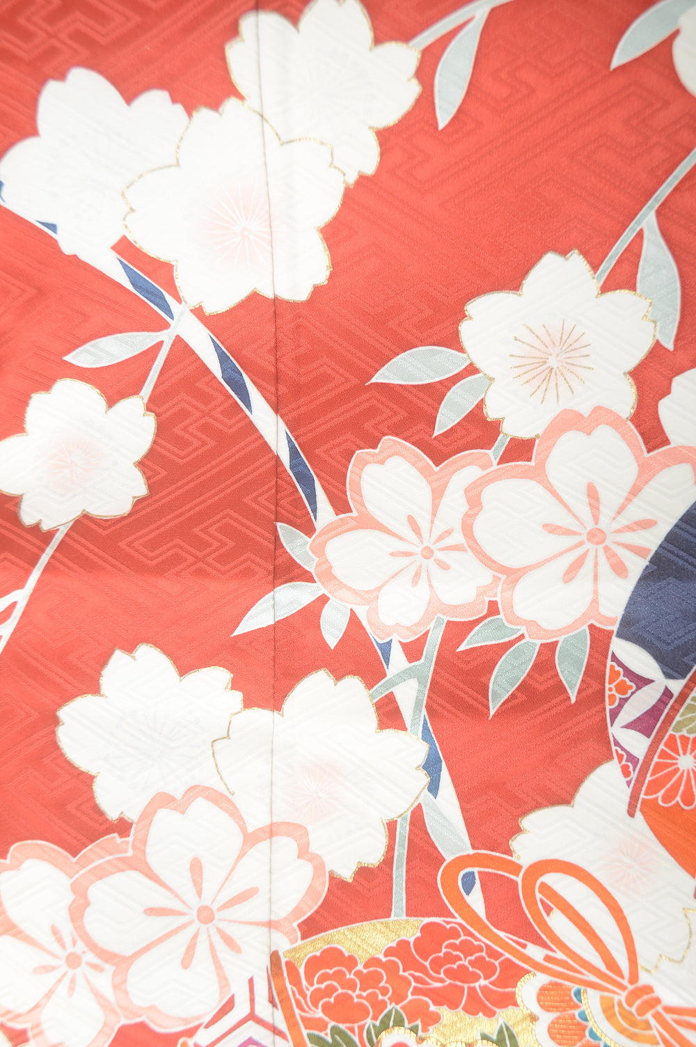 Long-sleeved kimono 6 items set / Furisode / FK#1-530
