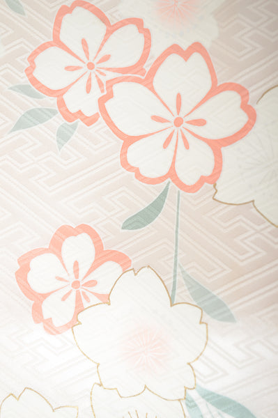 Long-sleeved kimono 6 items set / Furisode / FK#1-530