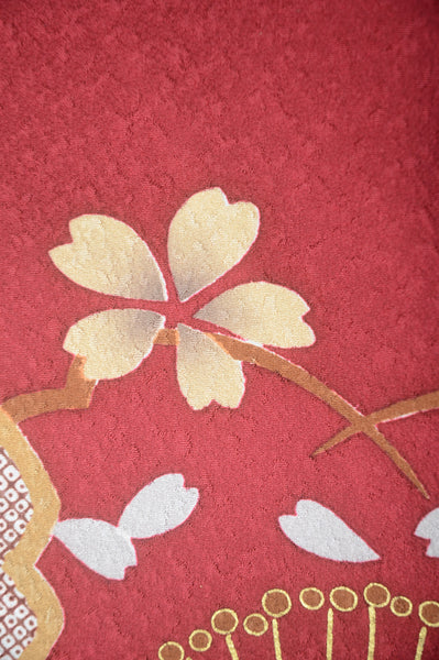 Long-sleeved kimono 6 items set / Furisode / FK#1-531