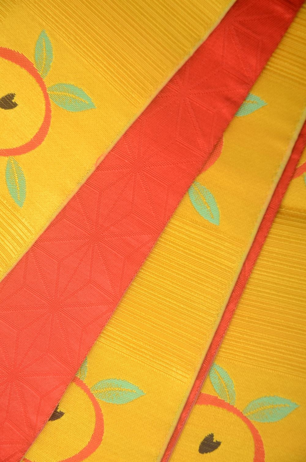 Woven & Dyed obi belt / HB #736