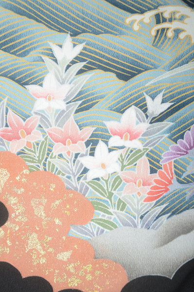 Japanese kimono 6 items set / BK#625