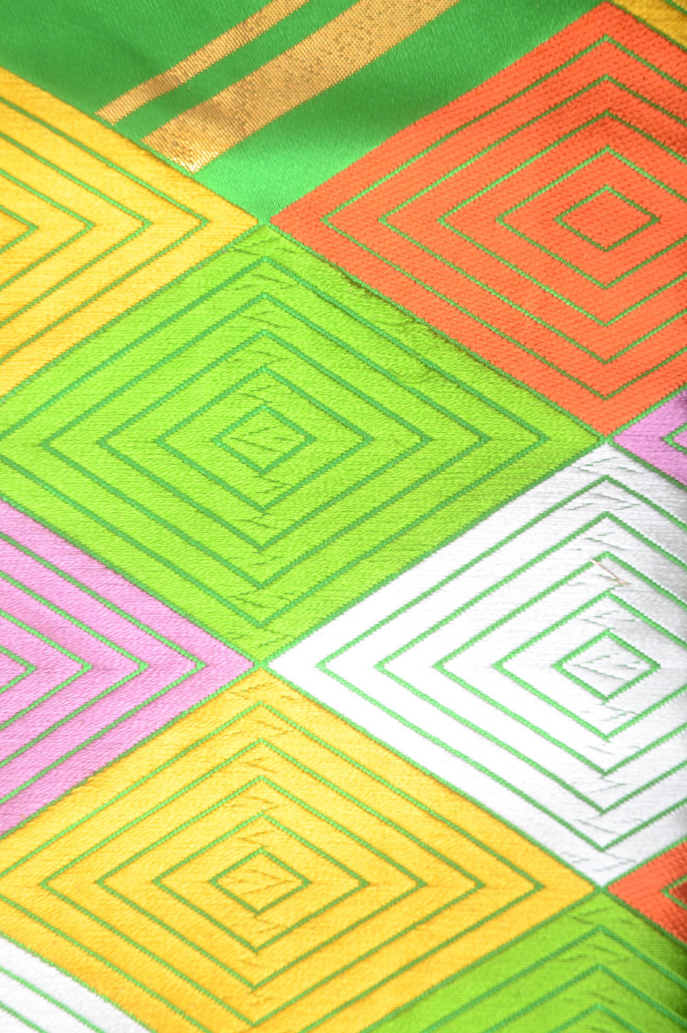 Long-sleeved kimono 6 items set / Furisode / FK#1-533