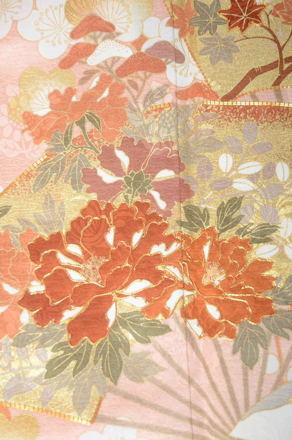 Long-sleeved kimono 6 items set / Furisode / FK#1-534