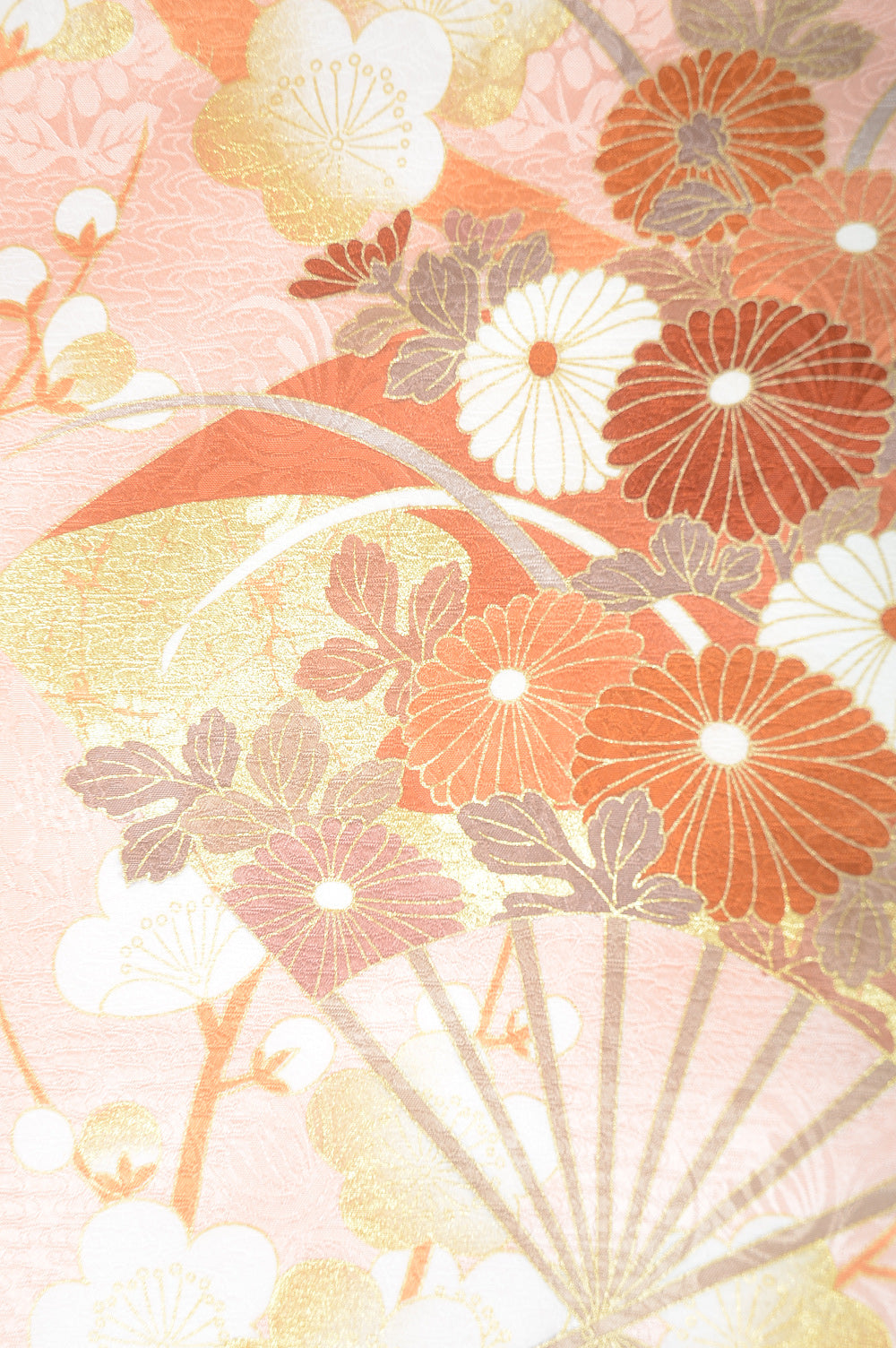 Long-sleeved kimono 6 items set / Furisode / FK#1-534